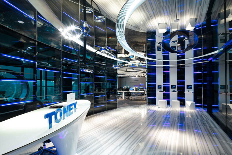 辦公室前臺設(shè)計，如何呈現(xiàn)點睛之筆！